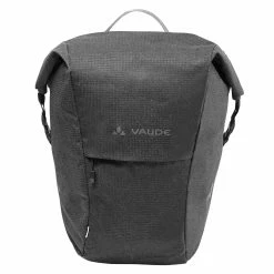 Sacoche Vélo Réfléchissante Vaude Road Master Roll-It Luminum -Remorques vélo Soldes Sacoche vaude road master roll it luminum noire