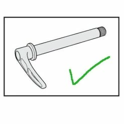 Ballz Axe Traversant 12 Mm Pour Remorque Coho CX Burley -Remorques vélo Soldes ballz axe traversant 12 mm pour remorque coho cx burley full 3