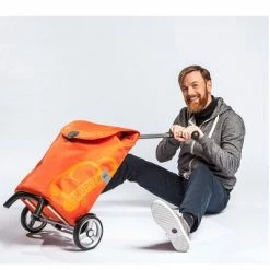 Châssis Unus Fun Poignée 3 Positions - Andersen -Remorques vélo Soldes chassis unus fun poignee 3 positions andersen full 4