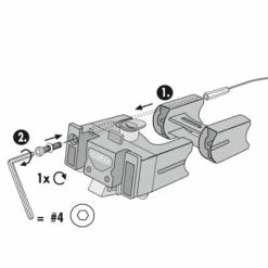 Déport De La Fixation De Sacoche De Guidon Ortlieb -Remorques vélo Soldes deport de la fixation de sacoche de guidon ortlieb full 4