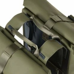 Double Sacoche Basil 41 L SoHo Nordlicht Avec éclairage Intégré -Remorques vélo Soldes double sacoche basil 41 l soho nordlicht avec eclairage integre full 3