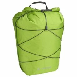 Double Sacoche Légère Sur Porte Bagages Arrière Vélo Vaude -Remorques vélo Soldes double sacoche legere sur porte bagages arriere velo vaude vert full