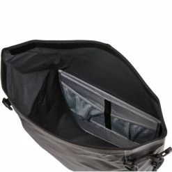 Double Sacoche Noire Sur Porte-bagages 25L Shield Pannier Thule -Remorques vélo Soldes double sacoche noire sur porte bagages 25l shield pannier thule full 4