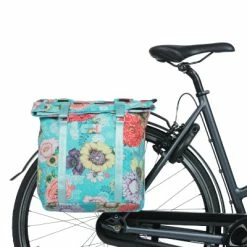 Double Sacoche Vélo Porte-bagage Arrière Bleue Bloom Field Basil 12 Double Sacoche Vélo Porte-bagage Arrière Bleue Bloom Field Basil -Remorques vélo Soldes double sacoche velo porte bagage arriere bleue bloom field basil full 5