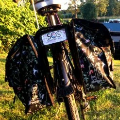 Double Sacoches Vélo 35L Wanderlust Basil -Remorques vélo Soldes double sacoches velo 35l wanderlust basil full 3