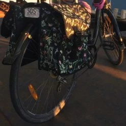 Double Sacoches Vélo 35L Wanderlust Basil -Remorques vélo Soldes double sacoches velo 35l wanderlust basil full 4