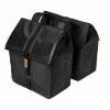 Double Sacoches Vélo Noires Urban Dry Basil 50 L -Remorques vélo Soldes double sacoches velo noires urban dry basil 50 l full