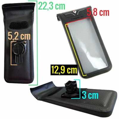 HAPO-G Etui étanche Pour Smartphone Sur Guidon De Vélo Hapo G 7 HAPO-G Etui étanche Pour Smartphone Sur Guidon De Vélo Hapo G – Image 5