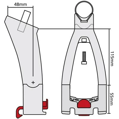 Extendeur De Fixation KlickFix Pour Selle De Vélo 5 Extendeur De Fixation KlickFix Pour Selle De Vélo – Image 3