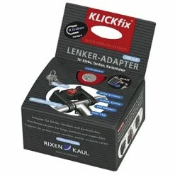 Fixation KlickFix Pour Guidon Avec Serrure -Remorques vélo Soldes fixation klickfix pour guidon avec serrure full 3