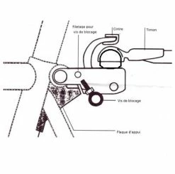 Brandless Fixation Pour Remorque Vélo Sur Collier De Tige De Selle -Remorques vélo Soldes fixation pour remorque velo sur collier de tige de selle full 3
