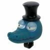 Messingschlager Klaxon Figurine Crocodile Pour Enfants -Remorques vélo Soldes klaxon figurine crocodile pour enfants full