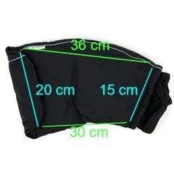 Wobs Manchons Pour Guidon De Vélo Noirs -Remorques vélo Soldes manchons pour guidon de velo noirs full 4
