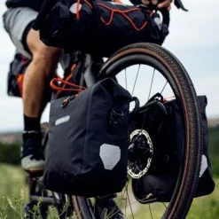 Paire De Sacoches Vélo Gravel Pack 25L Noir Mat Ortlieb -Remorques vélo Soldes paire de sacoches velo gravel pack 25l noir mat ortlieb full 5