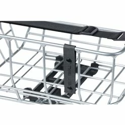 Panier Arrière Chrome Sur Porte-bagages MIK Portland Basil -Remorques vélo Soldes panier arriere chrome sur porte bagages mik portland basil full 4