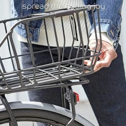 Panier Arrière Noir Sur Porte-bagages MIK Portland Basil -Remorques vélo Soldes panier arriere noir sur porte bagages mik portland basil full 6