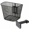 Panier Avant Fixe Pour Vélo 22 L Bremen Basil -Remorques vélo Soldes panier avant fixe pour velo 22 l bremen basil full