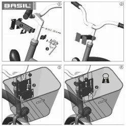 Panier Avant Fixe Pour Vélo 22 L Bremen Basil 13 Panier Avant Fixe Pour Vélo 22 L Bremen Basil -Remorques vélo Soldes panier avant fixe pour velo 22 l bremen basil full 6