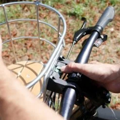 HAPO-G Panier De Vélo Avant 21.5 Litres Avec Fixation MTS -Remorques vélo Soldes panier de velo avant 21 5 litres avec fixation mts full 4