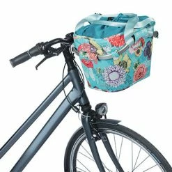 Panier Guidon Bleu 15L Compatible Klickfix Bloom CarryAll Basil -Remorques vélo Soldes panier guidon bleu 15l compatible klickfix bloom carryall basil full 5