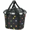 Panier Sur Guidon BikeBasket Dots Reisenthel & Klickfix