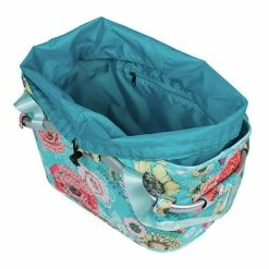 Panier Vélo Arrière Bloom Field 22L Bleu Fleuri Carry All Basil -Remorques vélo Soldes panier velo arriere bloom field 22l bleu fleuri carry all basil full 3