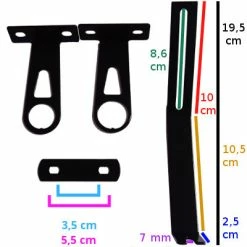 Panier Vélo Avant En Acier 20 L Sur Potence Hapo-G -Remorques vélo Soldes panier velo avant en acier 20 l sur potence hapo g full 5