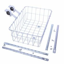 Panier Vélo Avant Fixe Classique Medium Wald -Remorques vélo Soldes panier velo avant fixe classique medium wald full 3