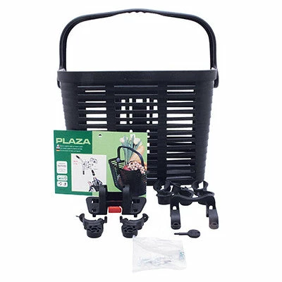 Bellelli Panier Vélo Avant Noir Inoxydable Sur Guidon 4 Bellelli Panier Vélo Avant Noir Inoxydable Sur Guidon – Image 2