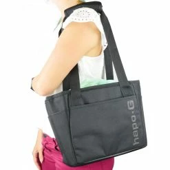 Panier Vélo Avant Souple Shopper DMTS E-bike Hapo-G -Remorques vélo Soldes panier velo avant shopping fixation dmts 6