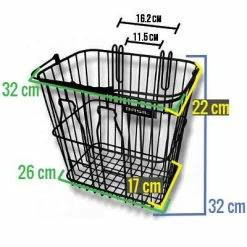 Panier Vélo Latéral à Crochets Memories Bottle Basil Noir -Remorques vélo Soldes panier velo lateral a crochets memories bottle basil noir full 4