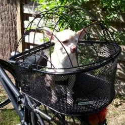 Maxxus Panier Vélo Pour Petit Chien En Acier Sur Porte Bagages 9 Maxxus Panier Vélo Pour Petit Chien En Acier Sur Porte Bagages -Remorques vélo Soldes panier velo pour petit chien en acier sur porte bagages full 4