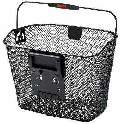 Panier Vélo Uni Noir Pour Fixation KlickFix 4 Panier Vélo Uni Noir Pour Fixation KlickFix – Image 2