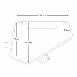Poche D'hydratation 1.5L Pour Sacoche Gravel Frame Pack Apidura 13 Poche D'hydratation 1.5L Pour Sacoche Gravel Frame Pack Apidura -Remorques vélo Soldes poche d hydratation 1 5l pour sacoche gravel frame pack apidura full 6
