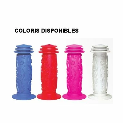 Poignées De Vélo Junior Rouge OXFORD 4 Poignées De Vélo Junior Rouge OXFORD – Image 2