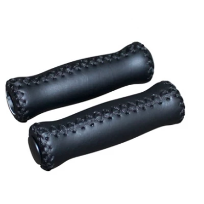 Dk Poignées Guidon Vélo Noir Imitation Cuir 3 Dk Poignées Guidon Vélo Noir Imitation Cuir