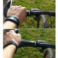 VELO Poignées Vélo Ergonomiques Avec Cornes Triple Densité - La Paire -Remorques vélo Soldes poignees velo ergonomiques avec cornes triple densite la paire full 5