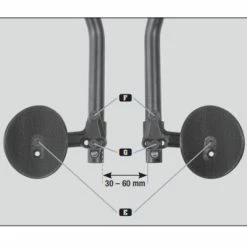 Ergotec-Humpert Prolongateur De Cintre Vélo Pour Triathlon Professionnel -Remorques vélo Soldes prolongateur de cintre velo pour triathlon professionnel full 3