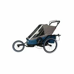 Remorque Vélo Enfant Poussette 2 Places 3-In-1 Ax.Bike -Remorques vélo Soldes remorque enfant poussette 2 places 3 in 1 ax bike