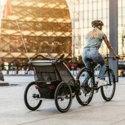 Remorque Enfant Vélo Chariot Lite 1 Thule -Remorques vélo Soldes remorque enfant velo chariot lite 1 thule full 6