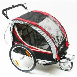 Remorque Pour Vélo Maxxus - 2 Places -Remorques vélo Soldes remorque pour velo maxxus 2 places full 2