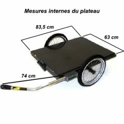 Remorque Pour Vélo Roland Trolley M -Remorques vélo Soldes remorque pour velo roland trolley m full 5