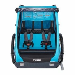 Remorque Poussette 2 Enfants Pour Vélo Thule Chariot Coaster XT -Remorques vélo Soldes remorque poussette 2 enfants pour velo thule chariot coaster xt full 2