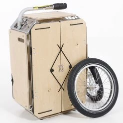 Remorque Vélo Convertible Coffre Arca 2306 Carette -Remorques vélo Soldes remorque velo carette arca 12