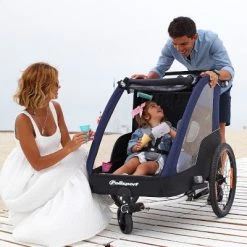 Remorque Vélo Enfant 2 Places Pliable Avec Suspension Polisport 12 Remorque Vélo Enfant 2 Places Pliable Avec Suspension Polisport -Remorques vélo Soldes remorque velo enfant 2 places pliable avec suspension polisport full 5