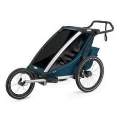 Remorque Vélo Enfant Thule Chariot Cross 1 -Remorques vélo Soldes remorque velo enfant thule chariot cross 1 full 4