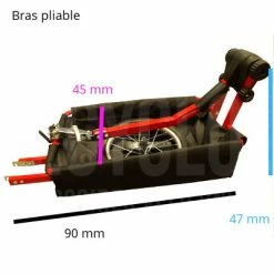 Remorque Vélo Monoroue Carry Angel Peruzzo Sur Tige De Selle -Remorques vélo Soldes remorque velo monoroue carry angel peruzzo sur tige de selle full 5