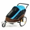 Remorque Vélo Pliable Pour 2 Enfants Maxxus -Remorques vélo Soldes remorque velo pliable pour 2 enfants maxxus full