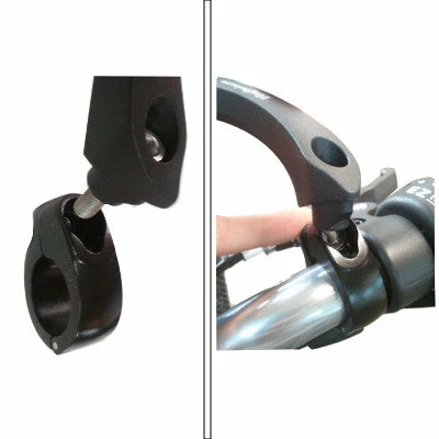 Rétroviseur Hafnium Sur Guidon De Vélo Droit 5 Rétroviseur Hafnium Sur Guidon De Vélo Droit – Image 3