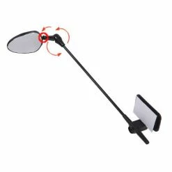 Brandless Rétroviseur Sur Casque De Vélo -Remorques vélo Soldes retroviseur sur casque de velo full 5